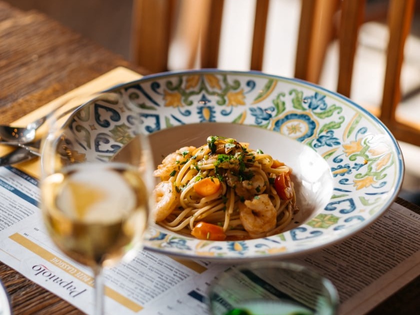 Tagliatelle gamberi